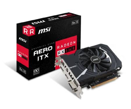 видеокарта MSI Radeon RX 560 AERO ITX 4G OC
