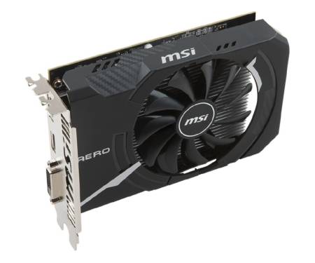 видеокарта MSI Radeon RX 560 AERO ITX 4G OC