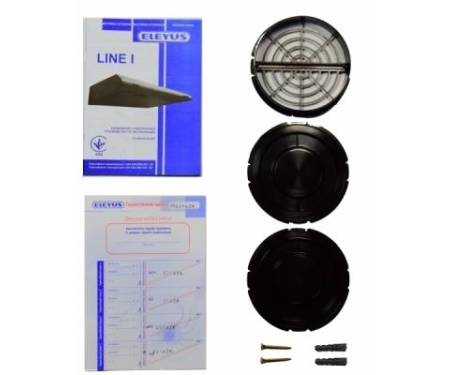 Вытяжка ELEYUS Line I 50 BL