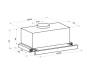 Вытяжка ELEYUS Storm 1200 LED SMD 60 WH