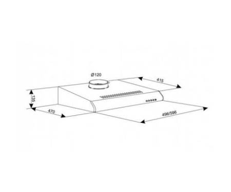 Вытяжка ELEYUS Vizor 60 BR