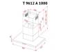 Вытяжка Perfelli T 9612 A 1000 W LED