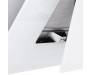 Вытяжка Pyramida HES 30 (D-600) WHITE /AJ