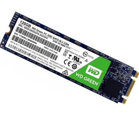 SSD накопитель WD SSD Green M.2 120 GB (WDS120G2G0B)