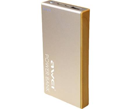 Power Bank AWEI P93K 10000mAh Gold