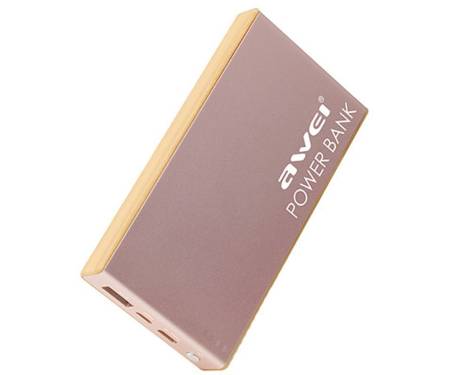 Power Bank AWEI P93K 10000mAh Rose Gold
