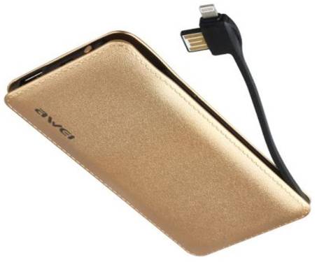 Power Bank AWEI P97K 8000mAh Gold