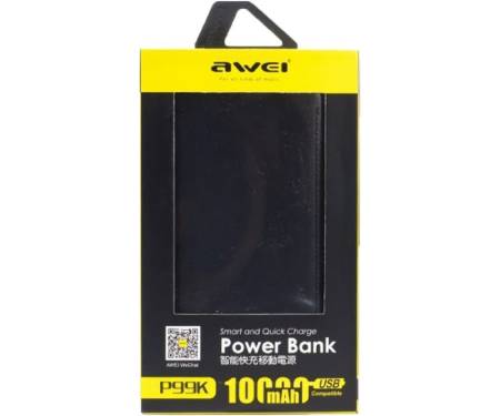 Power Bank AWEI P99K 10000mAh Black