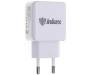 Зарядное устройство INKAX CD-01 Travel charger + Micro cable 2USB 2.1A White