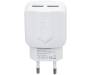 Зарядное устройство INKAX CD-21 Travel charger + Micro cable 2USB 2.1A White