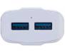 Зарядное устройство INKAX CD-21 Travel charger + Micro cable 2USB 2.1A White