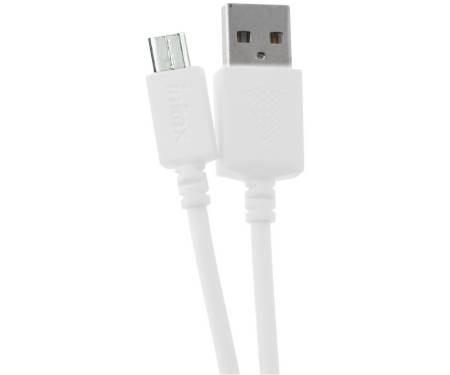 Зарядное устройство INKAX CD-21 Travel charger + Micro cable 2USB 2.1A White