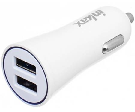 Зарядное устройство INKAX CD-29 Travel charger + Micro cable 2USB 2.4A White