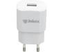 Зарядное устройство INKAX CD-27 Travel charger + Type-C cable 1USB 2.1A White