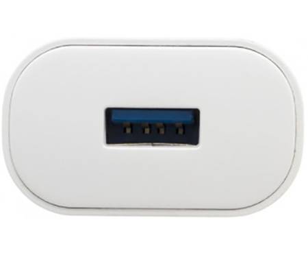 Зарядное устройство INKAX CD-27 Travel charger + Type-C cable 1USB 2.1A White