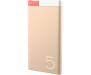 Power Bank Rock Odin Aluminum 5000 mAh Gold