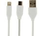 Кабель TOTU LI13 Fruitfull-Series 1 in 3 Cable 1.5m White