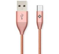 Кабель TOTU LI22 Fuitful Series Zinc Alloy Version Type-C Cable 1m Rose Gold