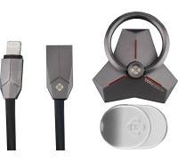 Кабель TOTU Star Shield Set Black-Grey