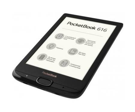 Электронная книга PocketBook 616 Basic Lux2, Obsidian Black (PB616-H-CIS)