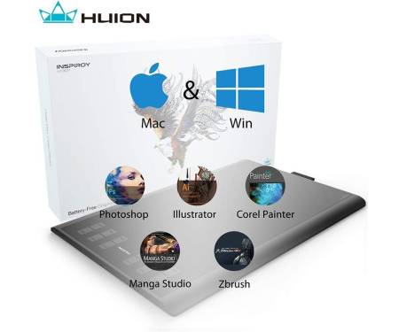 Графический планшет Huion Inspiroy H1060P
