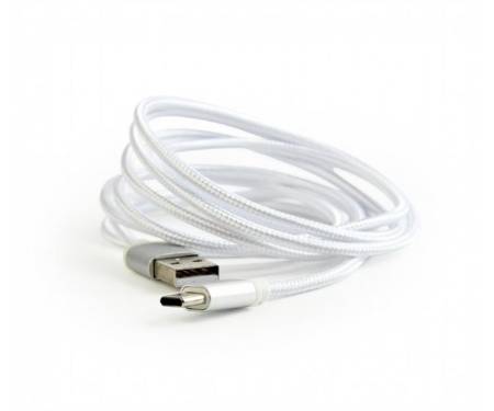 Кабель Cablexpert (CCB-mUSB2B-AMCM-6-S) USB 2.0 - USB Type-C, 1.8м, серебристый