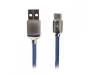 Кабель Cablexpert (CCPB-C-USB-07B) USB 2.0 A - USB Type-C, премиум, 1м, синий