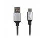 Кабель Cablexpert (CCPB-C-USB-09BK) USB 2.0 A - USB Type-C, премиум, 1м, черный