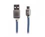 Кабель Cablexpert (CCPB-M-USB-07B) USB 2.0 A - microUSB B, премиум, 1м, синий