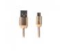 Кабель Cablexpert (CCPB-M-USB-08G) USB 2.0 A - microUSB B, премиум, 1м, золотистый