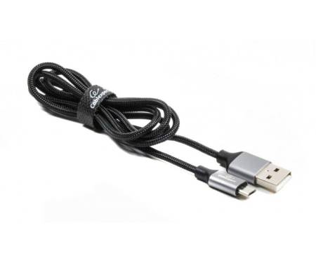 Кабель Cablexpert (CCPB-M-USB-09BK) USB 2.0 A - microB, премиум, 1м, черный