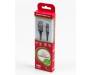 Кабель Cablexpert (CCPB-M-USB-09BK) USB 2.0 A - microB, премиум, 1м, черный