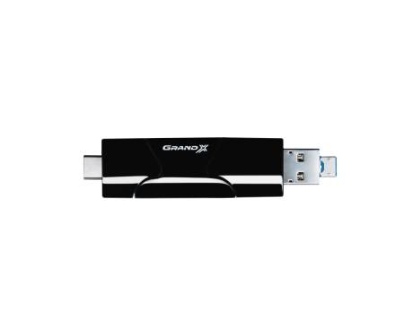 Кардридер Grand-X OTG TypeC+USB3.0 (CR-575)