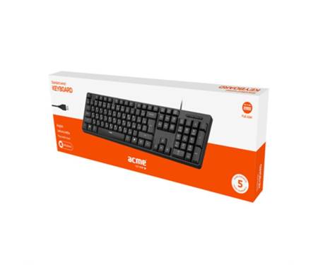 Клавиатура Acme KS06 Basic (4770070878118) USB Black