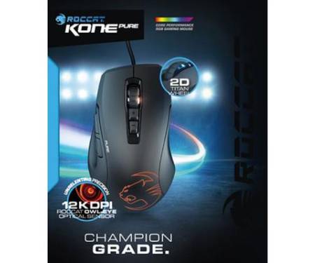 Мышь Roccat Kone Pure - Optical Owl-Eye Core Performance RGB (ROC-11-725)