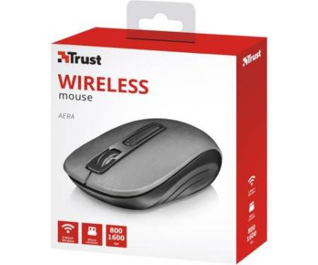 Мышь Trust Aera wireless mouse grey (22372)
