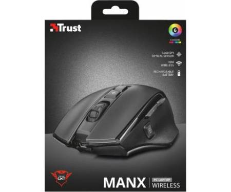 Мышь Trust GXT 140 Manx rechargeable wireless (21790)