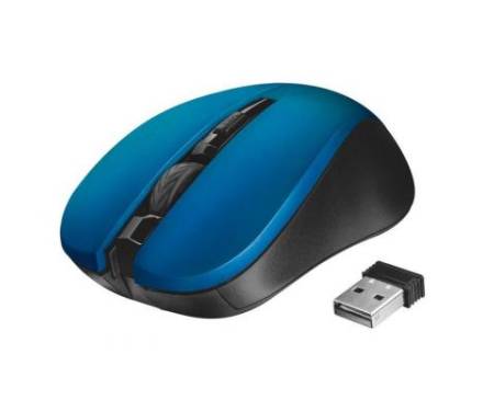 Мышь Trust Mydo Silent wireless mouse blue (21870)