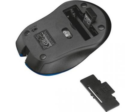 Мышь Trust Mydo Silent wireless mouse blue (21870)