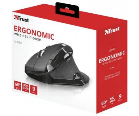 Мышь Trust Vergo Wireless ergonomic comfort (21722)