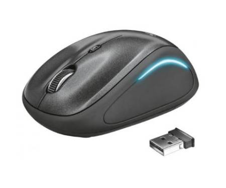 Мышь Trust Yvi FX black (22333)