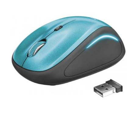 Мышь Trust Yvi FX blue (22334)