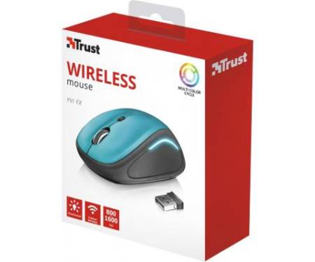 Мышь Trust Yvi FX blue (22334)