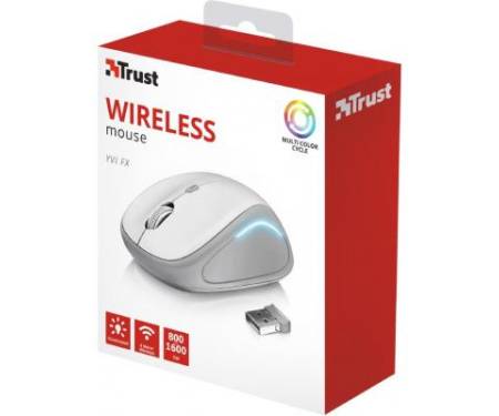 Мышь Trust Yvi FX white (22335)