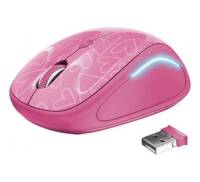 Мышь Trust Yvi FX wireless mouse pink (22336)