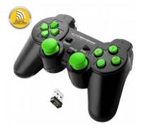 Геймпад Esperanza Gladiator PC/PS3 Black-Green (EGG108G)