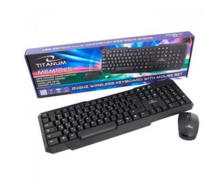 Комплект Esperanza Titanum Memphis TK108UA Black (TK108UA)