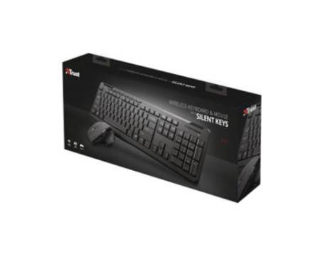Комплект Trust Evo wireless keyboard with mouse (21383)