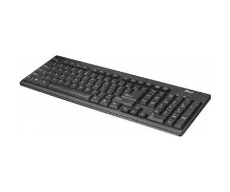 Комплект Trust Ziva wireless keyboard with mouse UKR (22119)
