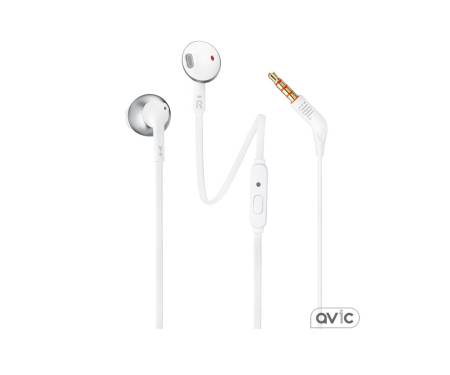 Наушники JBL T205 Chrome (JBLT205CRM)
